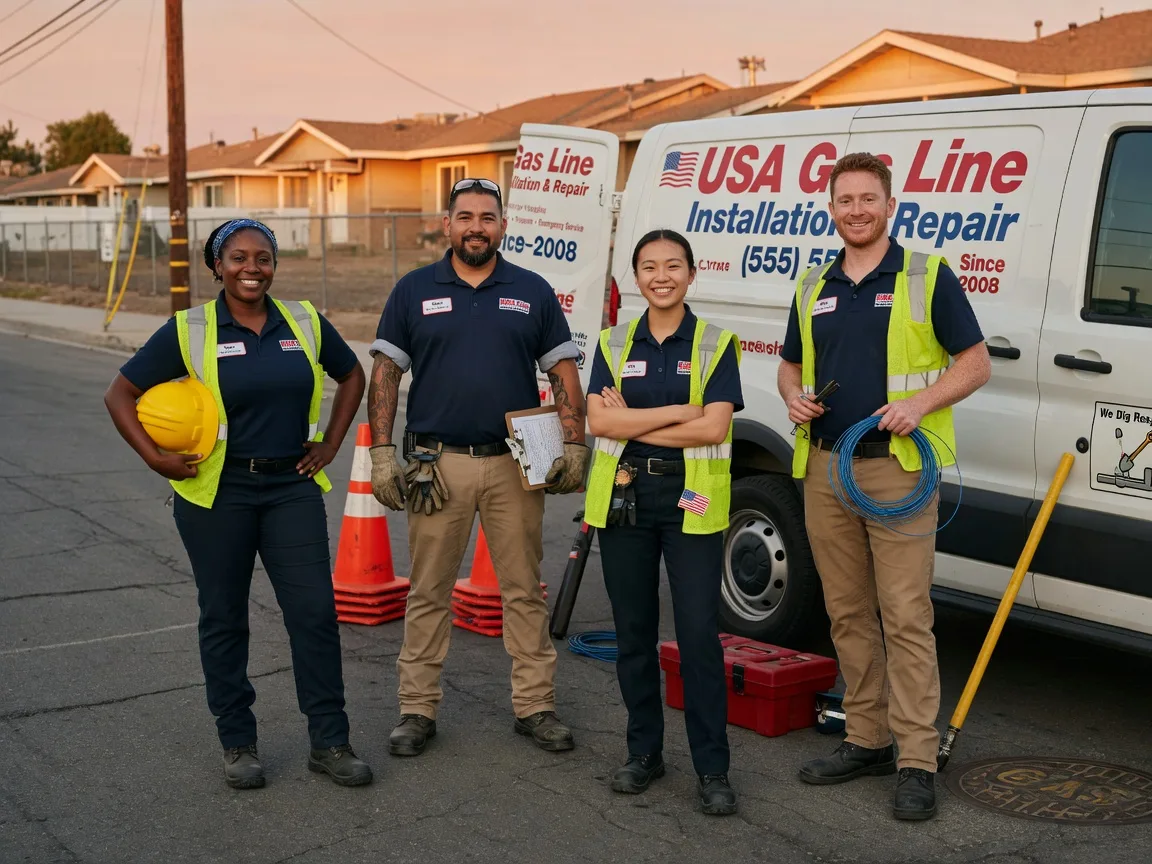 Gas Line Installation company in Percival, IA